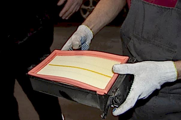 новый воздушный фильтр